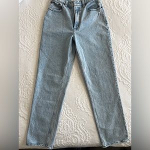 Abercrombie & Fitch Light Blue Straight Leg Jeans